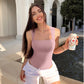 Hot Sale 60% off 🩱Sexy Square Neck Sleeveless Tummy Control Tank Tops Bodysuits
