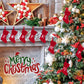 Christmas Letter Stocking Candy Bag Christmas Tree Ornaments Table Decorations
