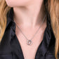 U-Shaped Spirit Micro Zirconia Necklace