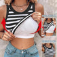 ✨Hot Sale 49% OFF✨2025 Women's Ribbed Stretchy Tank Top with Shelf Bra