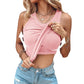 ✨Hot Sale 49% OFF✨2025 Women's Ribbed Stretchy Tank Top with Shelf Bra