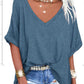 📢Summer Hot Sale 50% OFF⏰Women's Casual Loose V-Neck Top