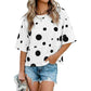 🔥Hot Sale 55% off🔥Women's Summer Casual Crewneck Batwing Half Sleeve Tee