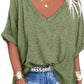 📢Summer Hot Sale 50% OFF⏰Women's Casual Loose V-Neck Top