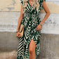 🎉Last Day Promotion 50% OFF💃Women's Elegant Printed V-Neck Dresses