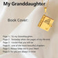 My Book Necklace for Daughter,Son or Lover, Birthday Day Gift Graduation Jewelry of Love