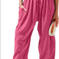 💥Summer Hot Sale 49% OFF☀️Women's Linen Wide Leg Pants with Pockets