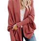 💖50% off!💖 Women's Loose Batwing Sleeve Knit Cardigan Open Front Shawl for Autumn and Winter