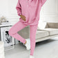✨New Arrival 50% Off✨Women's Loungewear Outfit, Sleeveless Vest Top, Oversized Button Hoodie ,Joggers Set