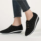 Casual Low Top Wedge Orthopedic Sneakers