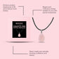 Hoexe Pink Crystal Necklace