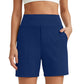 50% OFF🏃‍♀️Women’s High-Waist Athletic Shorts – Running & Yoga Summer Shorts with Pockets