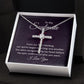 Starburst Cross Necklace