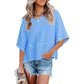 🔥Hot Sale 55% off🔥Women's Summer Casual Crewneck Batwing Half Sleeve Tee