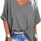 📢Summer Hot Sale 50% OFF⏰Women's Casual Loose V-Neck Top