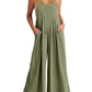 🔥BUY 2 GET 10% OFF💝Women's Sleeveless Wide Leg Jumpsuit with Pockets