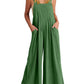🔥BUY 2 GET 10% OFF💝Women's Sleeveless Wide Leg Jumpsuit with Pockets