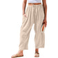 💥Summer Hot Sale 49% OFF☀️Women's Linen Wide Leg Pants with Pockets