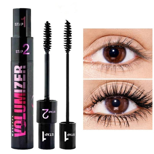 2 in 1 Double Effect Long Thick Curl Eyelash Mascara