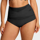 🌸Last Day-Buy 1 Get 2 Packs✨Plus-Size High-Waist Cross Tummy Control Panties
