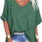 📢Summer Hot Sale 50% OFF⏰Women's Casual Loose V-Neck Top