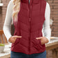 Limited Time Sale🔥Womens Sleeveless Zip Up Outerwear Stand Collar Quilted Puffer Vest