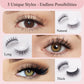 🌸 Last Day 60% OFF! 🔥Self-Adhesive Reusable Lashes💛3-Sec Application, No Glue Needed