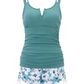 🌊Summer Cool Deal: 49% OFF!!🌊TUMMY CONTROL TWO-PIECE TANKINI SET