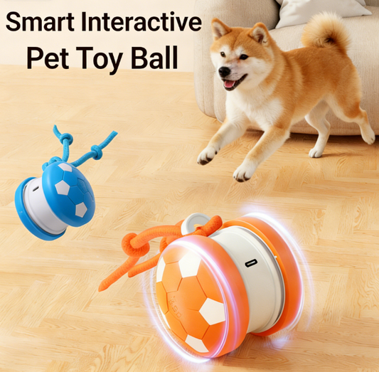🔥LAST DAY SALE 60% OFF!!🎁Smart Interactive Rechargeable Pet Toy Ball