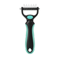 🔥Last Day 50% OFF🔥Professional Double-Sided Pet Grooming Rake ✨ Undercoat Deshedding Tool for Dogs & Cats 🐶🐱