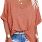 📢Summer Hot Sale 50% OFF⏰Women's Casual Loose V-Neck Top