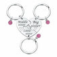 3-Piece Stainless Steel Interlocking Keychain Kit