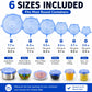 🔥Last day sale 50% OFF🔥Adpartner Silicone Lids for Food Storage (6-Pack)