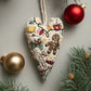 🎅Best Christmas Gift💖DIY Heart Shaped Hand Embroidered Christmas Ornament/Ornament Kit