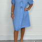 Summer Sale 49% OFF💃2025 New Plus Size Button-up Tunic Dress