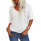 💖✨This Week's Special Price ￡11.99🌸Women's Solid Color V-Neck T-shirt [On Sale & Quick Ship!]