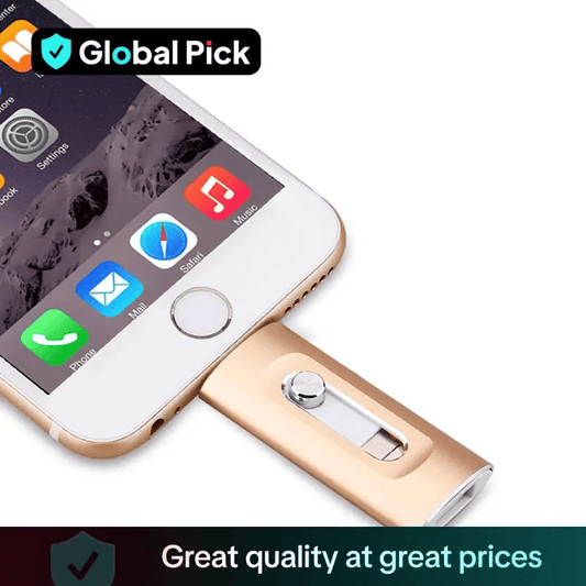 🏆Only £9.99 Last Week Promotion!🎁3 in 1 Flash Drive, Portable High Speed USB 3.0 Memory Storage