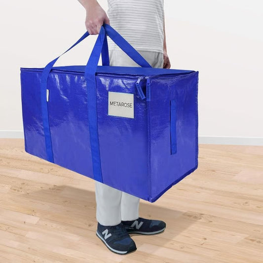24 Gallon Extra Large Waterproof Heavy Duty Foldable Moving Bags