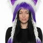 ⚡ Flash Sale 50%OFF – Fluffy Cat Ear Hat | Halloween & Christmas Cozy Plush Headwear