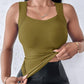🔥NEW ARRIVALS!🔥💐Women's U Neck Thermal Tank Tops with Built-In Bra