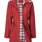 🧥LAST DAY SALE 50% OFF🌧️💧Ultimate Plaid Waterproof Jacket for Women🍃