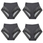 🔥PACK OF 6🔥High Waist Ice Silk Seamless Shaping Briefs