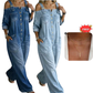 ⏳🔥LIMITED-TIME 50% OFF! 👗 Loose Fit Wide-Leg Overall Jumpsuit with Pockets – Effortless Comfort & Style ✨