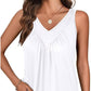 💖Limited Sale 50% OFF💖👚Women Sleeveless V-neck T-shirt