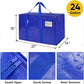 24 Gallon Extra Large Waterproof Heavy Duty Foldable Moving Bags