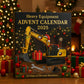 [Christmas Pre Sale] Heavy Equipment Advent Calendar 2025 · 24 Die-cast Machines
