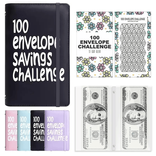 🔥New Year Hot Sale 50% OFF🔥✉️100 Envelope Savings Challenge Book