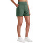 50% OFF🏃‍♀️Women’s High-Waist Athletic Shorts – Running & Yoga Summer Shorts with Pockets