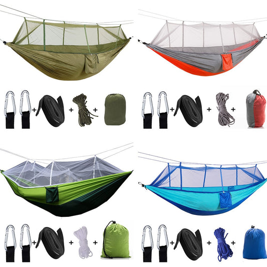 ⏳ Limited time 50% OFF💥Outdoor mosquito net hammock