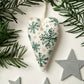 🎅Best Christmas Gift💖DIY Heart Shaped Hand Embroidered Christmas Ornament/Ornament Kit